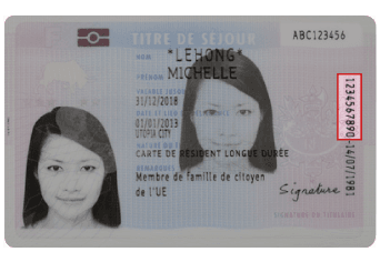 Sur les titres de séjour délivrés avant octobre 2020